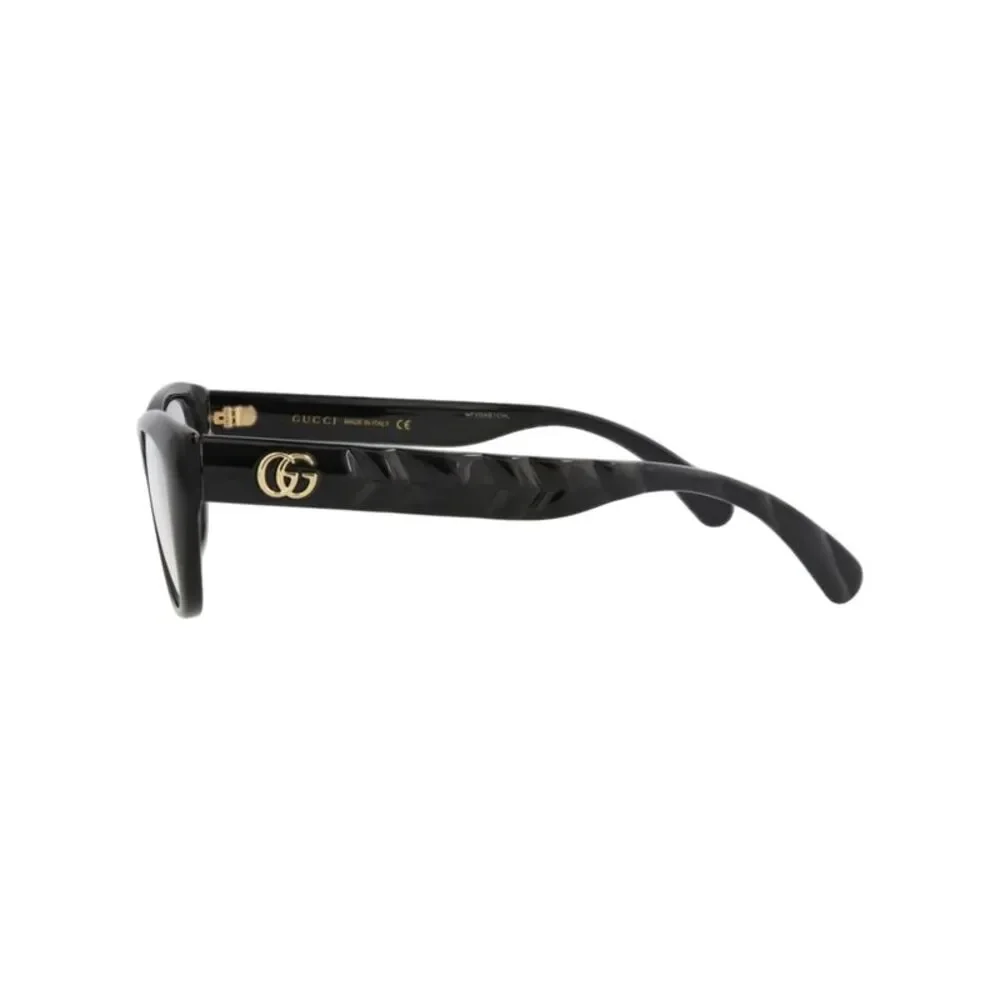 Gucci Cat Eye-Frame Acetate Optical Frames Black Womens - Picture 3 of 6